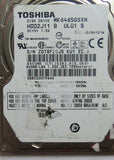 TOSHIBA MK6465GSXN HDD2J11 B UL01 S,  PCB