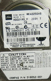 TOSHIBA MK4025GAS HDD2190 F ZE01 T,  PCB