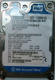 WESTERN DIGITAL WD1600BEVS-26VAT0,  PCB