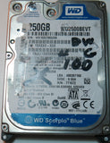 WESTERN DIGITAL WD2500BEVT-22A23T0,  PCB