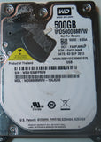 WESTERN DIGITAL WD5000BMVW-11AJGS0,  PCB