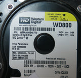 WESTERN DIGITAL WD800JD-75LSA0,  PCB