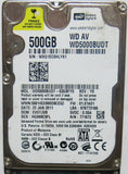 WD5000BUDT'63G8FY0, PCB: 2060-771672-004 REV A, SERIAL: WXG1EC0HLY61, DCM: EV0TJVB, FW EV0TJVB, 500,GB,
