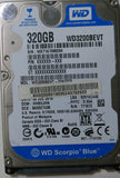 WD3200BEVT-22A23T0,PCB: 2060-771672-004 REV A,  SERIAL: WX71A7088294, DCM HHBVJHN, FW HHBVJHN, 320.GB,