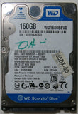 WD1600BEVS-00VAT0, PCB: 2060-701499-005 REV A, SERIAL: WXEY08JN7583, DCM HHCT2ABB, FW HHCT2ABB, 160.GB,
