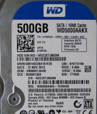 WESTERN DIGITAL WD5000AAKX-75U6AA0,  PCB
