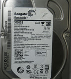 SEAGATE ST3000DM001 PN 9YN166-500 FW CC4B 100664987 REV A PCB