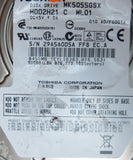 TOSHIBA MK5055GSX HDD2H21 C WL01, G002439-0A PCB
