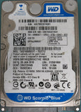 WD1600BEVT-75ZCT2,  DCM DB0T2HNB,  Serial Number:  WX70EC974581,  160GB 2.5,  PCB 2060-701499-005 REV A,