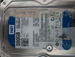 WD5000AAKX-75U6AA0,  Serial:WCC2E4LJTSRV,  500GB 3.5,  PCB:2060-771640-003- REV A
