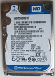 WESTERN DIGITAL WD2500BEVT-60ZCT1 DCM HHCT1QBB 250GB