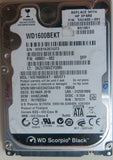 WD1600BEKT-60V5T1 PCB: 2060-771575-001 REV P1 SERIAL NUMBER: WXB1A2074373 DCM HHNTJHNB 160GB