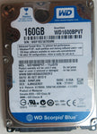 WD1600BPVT-11JJ5T0 PCB: 2060-771820-000 REV A SERIAL NUMBER: WXF1EC1ATKWM DCM SHMTJHK 160GB
