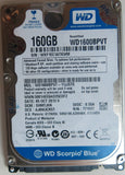 WD1600BPVT-11JJ5T0 PCB: 2060-771820-000 REV A SERIAL NUMBER: WXF1EC1ATKWM DCM SHMTJHK 160GB