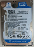 WD2500BEVT-22A23T0 PCB:  2060-771672-001 REV P1 SERIAL NUMBER: WX10AC994268 DCM HEBTJHBB 250GB