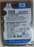 WD3200BPVT-22JJ5T0 PCB: 2060-771820-000 REV P1 SERIAL NUMBER: WXN1E61WYMN4 DCM SHMTJGB 320GB