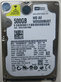 WD5000BUDT-63G8FY0 PCB: 2060-771672-004 REV A SERIAL NUMBER: WXQ1AB0T6965 FW HHNTJBB 500 GB