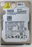 WD5000BUDT-63G8FY0,  PCB: 2060-771672-004 REV A,  SERIAL NUMBER: WX51A90T7553,  FW HBNTJABB,  500GB