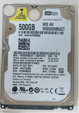 WD5000BUCT-63PUZY0, PCB: 2060-771692-005 REV A, SERIAL NUMBER: WXN1A81X6666, FW HACT2ABB, 500GB
