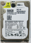 WD5000BUDT-63G8FY0 PN FW DA0T2AB 500GB