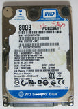 WD800BEVT-22ZCT0 PN FW FANT2NH 80GB
