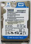 WD5000BPVT-22HXZT1 PN FW MH11XB1Z9 500GB