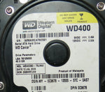 WESTERN DIGITAL WD400BD-75LRA0, DCM 2060-701335-003 REV A,  PCB