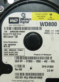 WESTERN DIGITAL WD'WMAJ96108836, DCM 2060-001252-000 REV A,  PCB