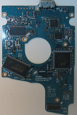 TOSHIBA MQ01UBD100 ,  PCB