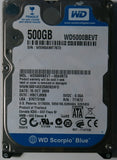 WD5000BEVT-00A0RT0,  PCB