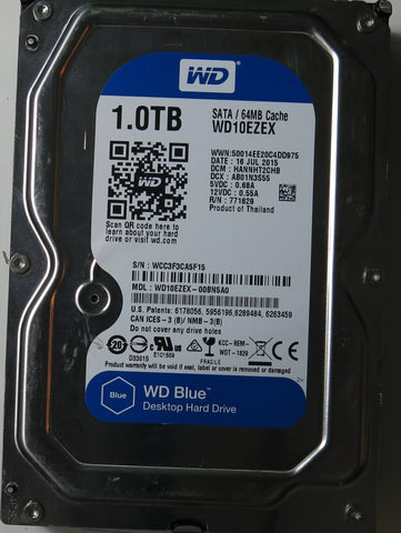 WESTERN DIGITAL WD10EZEX-00BN5A0 PCB 2060-771829-005 REV A,  1.0TB