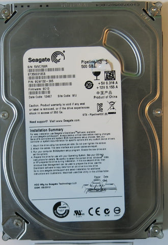 SEAGATE ST3500312CS PCB 100535704 REV C,  500.GB