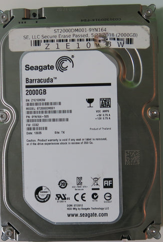 SEAGATE ST2000DM001 PCB 1006649987,  2000.GB