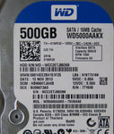 WESTERN DIGITAL WD5000AAKX-75U6AA0,  PCB