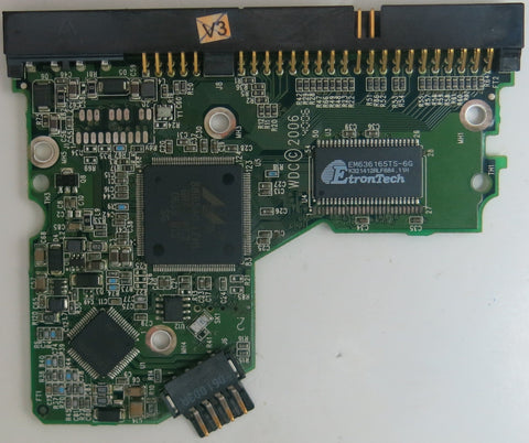 WD1600BB-56RDA0, DCM  HSBHNTJAH, 2060701292-002 REV A PCB