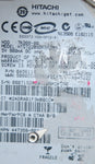 HITACHI HTS722080K9A300, PN 0A56116, MLC  DA2366, 220 0A90002 01 PCB