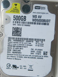 WD5000BUDT-63G8FY0, DCM  DBOTJHN, 2060-771675-004 REV A PCB