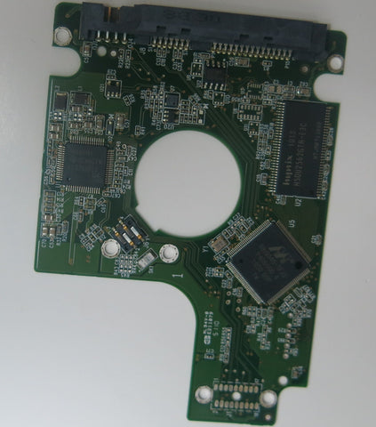 WD5000BUDT-63G8FY0, DCM DBOTJBB, 2060-771672-004 REV A PCB