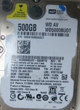 WD5000BUDT-63G8FY0 , DCM  DBOT2BB, 2060-771672-004 REV A PCB