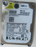 WD5000BUDT-63G8FY0, DCM DA0T2HN, 2060-771672-004 REV A PCB