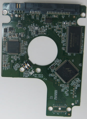 WD5000BUDT-63G8FY0, DCM  HA0TJBB, 2060-771672-004 REV A PCB