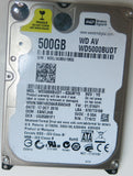 WD5000BUDT-63G8FY0, DCM EBNTJHB, 2060-771672-004 REV A PCB