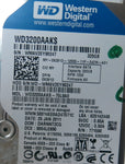 WD3200AAKS-75L9A0, DCM DARNNT2CG, 2060-771590-001 REV A  PCB