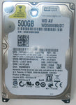 WD5000BUDT-63G8FY0, DCM  HHNTJHB, 2060-771672-004 REV A PCB