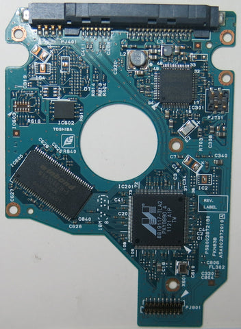 TOSHIBA MK5061GSYN HDD2F22 F VL21 S, G002872A PCB