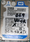 WD3200BEVT, DCM HHCVJHBB, 350GB 2.5