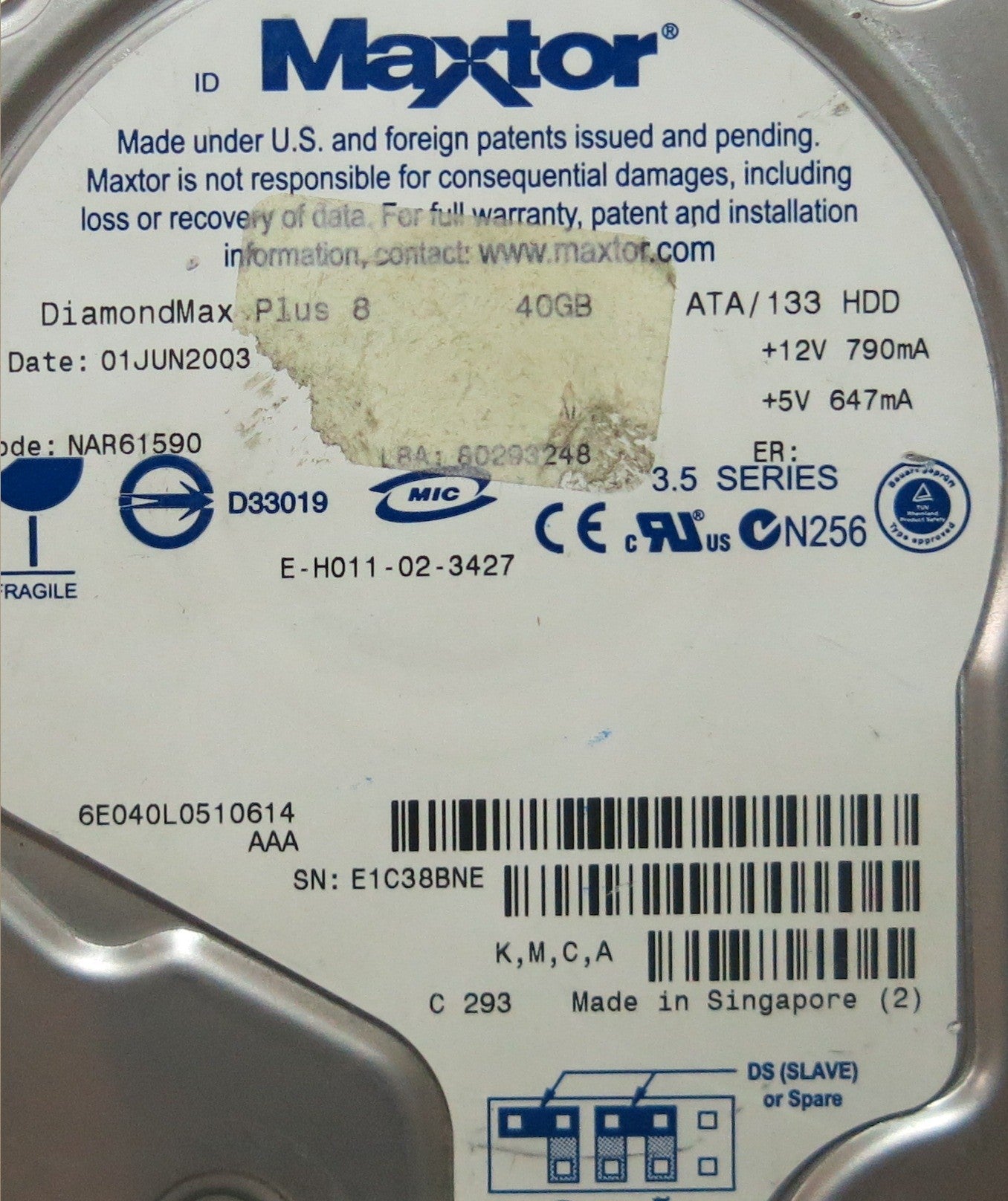 6E040L0 301548100 PCB