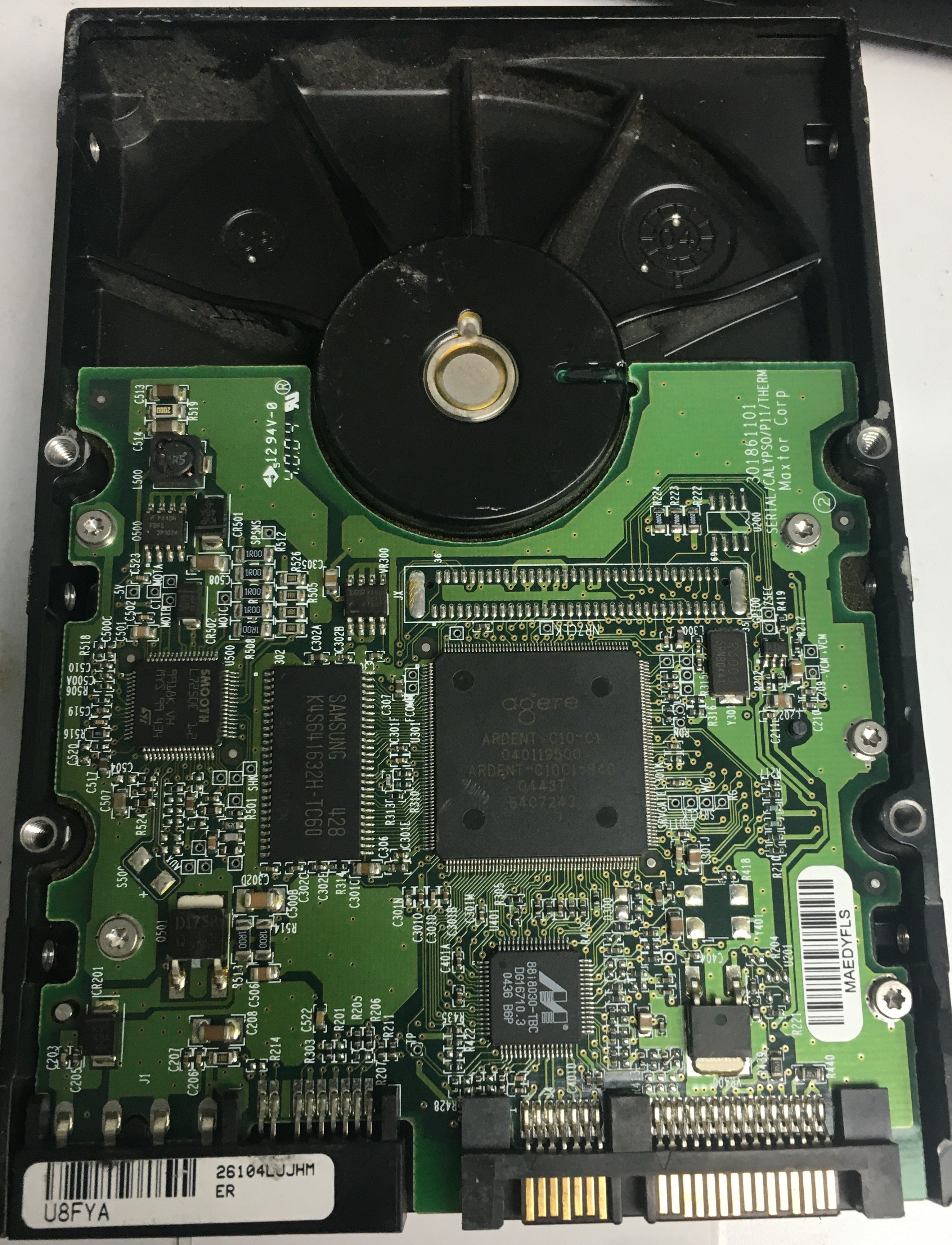 6Y080M042725A, Serial Number: 0Y3392-19661-4B2-AC6G, 80GB 3.5, PCB: 301861101