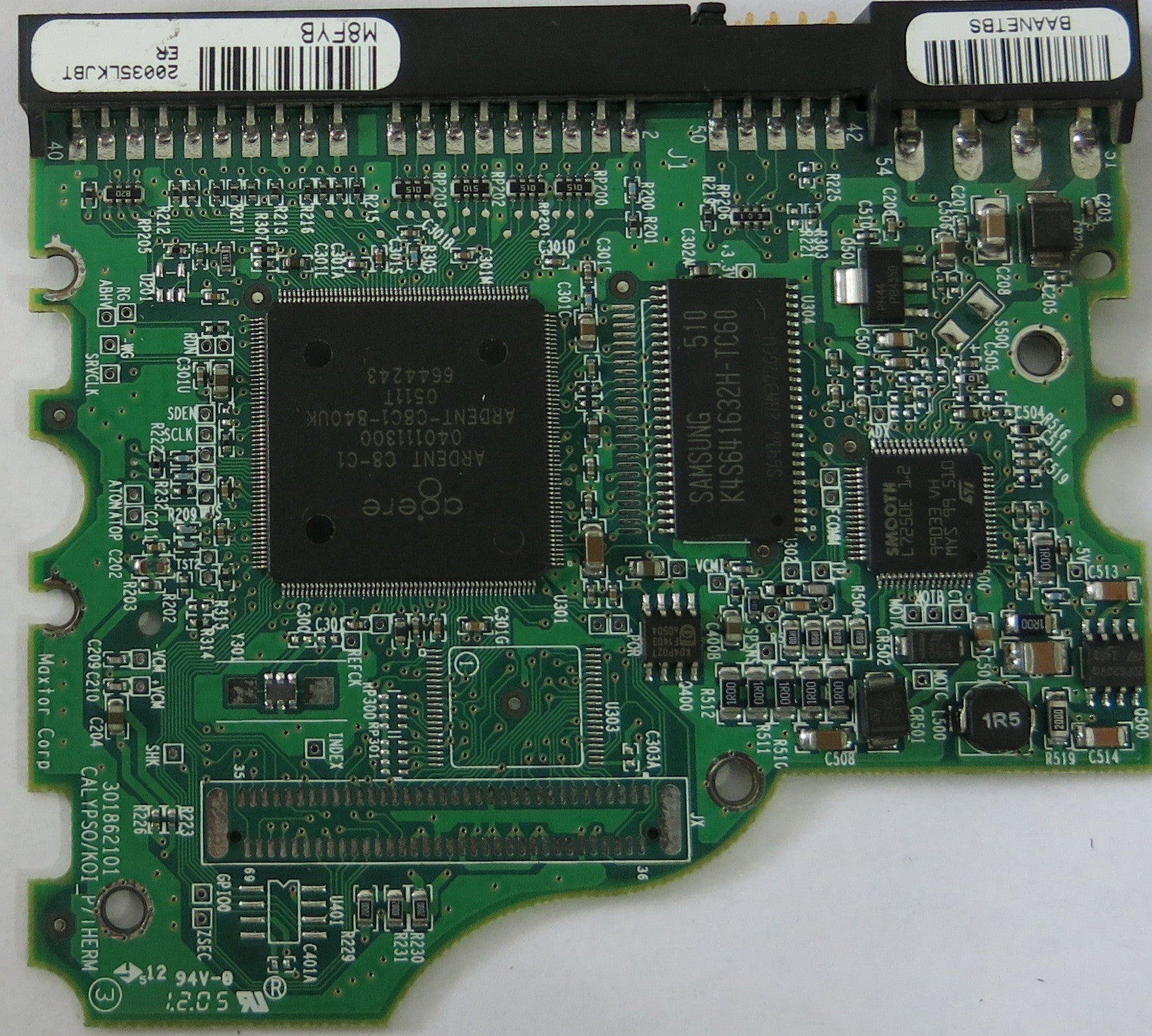 7Y250P0 CODE:YAR41BWO K,M,B,D 301862101 PCB
