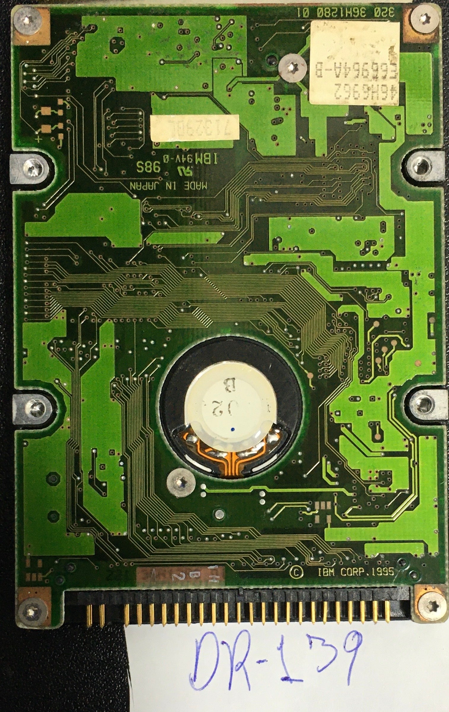 DMCA-21440 E182115 S,  P/N: 46H6847,  MLC: E66982,  Serial: 0000HYE10000,  1440MB 2.5  PCB :320 36H1280 01